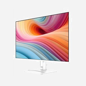 MSI Pro MP275W E2 - Écran 27" LED Full HD 1920x1080, Panel IPS, 4ms GTG/1ms MPRT, 120Hz, HDMI 2.0/DisplayPort 1.2a, Blanc - Miniature 3