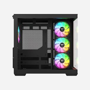 Thermaltake View 380 WS ARGB - Boîtier PC Midi Tower Noir - ATX/microATX/Mini-ITX - 1x3.5" + 2x2.5" - USB 3.2 Gen1/Gen2 - Vent. 3x120mm ARGB - Miniature 4