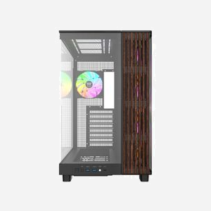 Thermaltake View 380 XL WS ARGB Midi Tower Noir, SPCC/Verre Trempé, ATX/micro ATX/Mini-ITX, 1x3.5", 2x2.5", 4x120mm ARGB, USB 3.2, Refroidissement liquide - Miniature 2