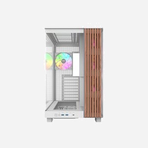 Thermaltake View 380 XL WS ARGB Snow - Boîtier PC Midi Tower Blanc - ATX/micro ATX/Mini-ITX - 1x 3.5" + 2x 2.5" - 4x Ventilateurs 120mm ARGB - Miniature 2