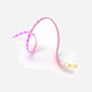 Philips by Signify Lightstrip Flux 4m - Bande Lumineuse Intelligente Bluetooth/Zigbee, 16W, 1600lm, IP20, Android/iOS, Blanc, Sécable, Extensible - Miniature 1