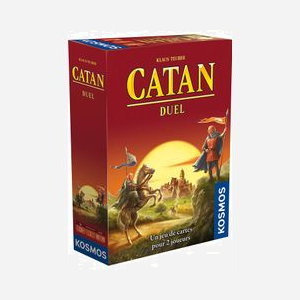 Kosmos Catan Duel (622074) : Jeu de Société Stratégie 2 Joueurs, 10+ ans, Durée 60min, 189 Pièces (180 Cartes, Jetons, Dés), Certification CE, Français - Miniature 2