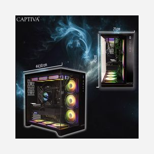CAPTIVA R89-047: AMD Ryzen 7 7800X3D, 32GB DDR5 5200MHz, 2TB SSD M.2, NVIDIA GeForce RTX 5080 16GB GDDR7, Windows 11 Home, Midi Tower 850W - Miniature 5