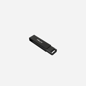 PNY Elite-X 128 Go USB Type-C 3.2 Gen 1 Noir - Lecteur Flash USB 200 Mo/s, Format Pivotant, Compatible Windows/macOS, Température 0-60°C - Miniature 3