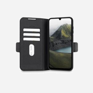 dbramante1928 Oslo Pro Folio Porte Carte pour Samsung Galaxy A26 5G 6.7" Noir - Plastique Recyclé 100% - Compatible MagSafe - 3 Compartiments Cartes - Miniature 2