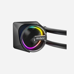 Antec Skeleton 240 Refroidisseur liquide CPU All-in-One, Radiateur 277mm, 2x120mm (800-2000 RPM, 72.29 CFM, 32dB), Sockets LGA115x/1200/1700/AM4/AM5 - Miniature 4