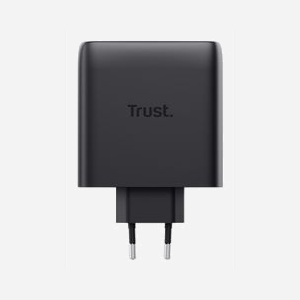 Trust Chargeur Secteur USB-C GaN 100W (2 ports) Power Delivery 3.0/PPS, câble USB Type-C 2m, protections surcharge/surchauffe/court-circuit - Miniature 4