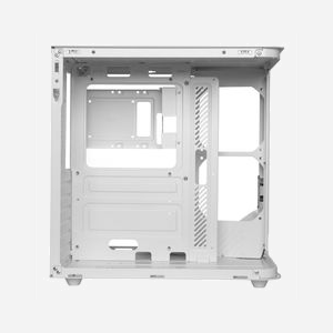 Boîtier PC Mars Gaming MC-CURVW Midi Tower Noir/Blanc, ATX/MicroATX/Mini-ITX, Double Chambre, Verre Trempé Courbé, USB 3.0/USB-C, Vent. 120/140mm, GPU 334mm - Miniature 5