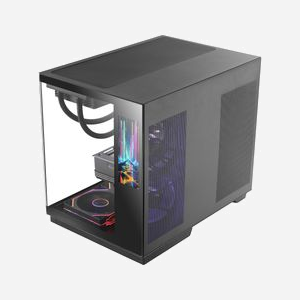 Mars Gaming MCMIRAGE Boîtier PC Midi Tower Noir, écran IPS 7.2", ATX/microATX/Mini-ITX, 1x3.5", 3x2.5", USB 3.2 Gen 1/Gen 2 Type-C, SGCC/Verre Trempé - Miniature 3