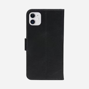 dbramante1928 CPH Slim Étui Portefeuille en Cuir Noir pour iPhone 11, Écran 6.1", Fermeture Magnétique, Pochette Carte, Dimensions 83x16x154mm - Miniature 4