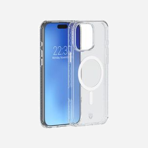 BIG BEN Coque Protection iPhone 16 Pro Max 6.9" Transparent, Anti-chute 3m, Technologie Air Cushion & Tryax, Compatible MagSafe, 50% Recyclé