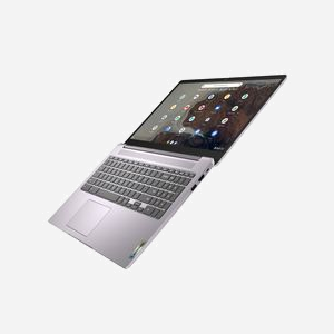 Lenovo IdeaPad 3 Chrome 15IJL6 Chromebook - Intel Celeron N4500, 15.6" FHD IPS, 4GB LPDDR4x, 64GB eMMC, Intel UHD Graphics, Wi-Fi 6, ChromeOS - Miniature 5