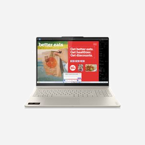 Lenovo Yoga 7 16AKP10 : Hybride 2-en-1 16" 2.8K OLED Tactile, AMD Ryzen 350, 32GB LPDDR5x, 1To SSD NVMe PCIe 4.0, AMD Radeon 860M, Windows 11 Home - Miniature 1