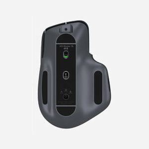 Logitech MX Master 3S Graphite - Souris sans Fil RF + Bluetooth 8000 DPI, 7 Boutons Programmables, 2 Roulettes, Batterie 500mAh, Compatible Windows/macOS/Linux - Miniature 2