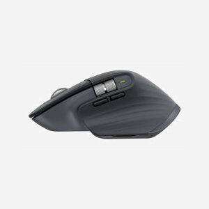 Logitech MX Master 3S Graphite - Souris sans Fil RF + Bluetooth 8000 DPI, 7 Boutons Programmables, 2 Roulettes, Batterie 500mAh, Compatible Windows/macOS/Linux - Miniature 3