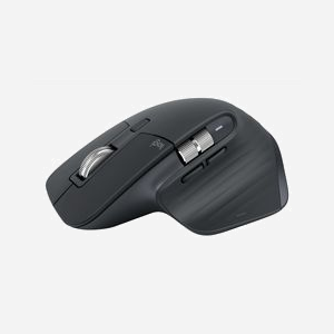 Logitech MX Master 3S Graphite - Souris sans Fil RF + Bluetooth 8000 DPI, 7 Boutons Programmables, 2 Roulettes, Batterie 500mAh, Compatible Windows/macOS/Linux - Miniature 4