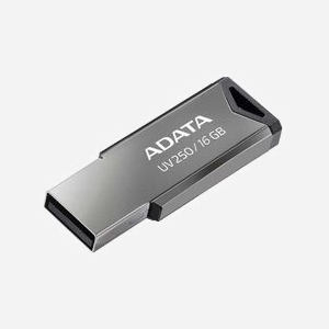 ADATA UV250 - Clé USB 16 Go USB Type-A 2.0 Argent sans Capuchon, 42.4x14.9x5.35mm, 5.6g, Compatible Plug and Play - Miniature 2