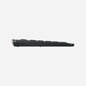 CHERRY Stream Keyboard Ultimate JK-8570DE-2 : QWERTZ, USB + RF Wireless + Bluetooth, commutateur ciseaux, rétroéclairage LED blanc, Allemand - Miniature 4