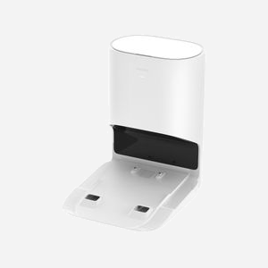 Dreame RLS3D D10 Plus Blanc Robot Aspirateur Laveur 34.9cm, Bac 0.4L, Réservoir 0.145L, Batterie 5200mAh, Aspiration 4kPa, Base Chargement/Purification - Miniature 4