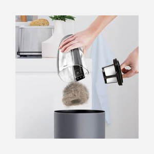 Bissell 2278N Aspirateur de Table Noir Sans Sac, 80W, Batterie 14.4V, Autonomie 18min, Réservoir 0.65L, Filtration 3 Étapes, Brosse Motorisée - Miniature 3