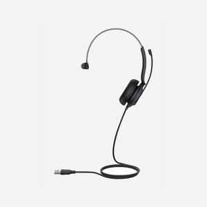 Casque Yealink UH35 Mono USB-A pour Teams, Arceau, Connectivité USB, Microphone Boom, Suppression de bruit, Compatible Windows et Mac, Poids 96.5g - Miniature 1