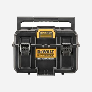 DeWALT DWST83471-QW Coffret Chargeur 18V TOUGHSYSTEM 2.0, 2 Ports 4A, USB-A/USB-C, IP64, Stockage 12 Batteries (sans Batteries), 238mm, 4kg - Miniature 4