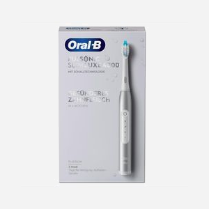 Oral-B Pulsonic Slim Luxe 4000 Platine - Brosse à Dents Ultrasonique Adulte, 3 Modes, 62000 Mouvements/Min, Autonomie 336h, Batterie Intégrée - Miniature 4