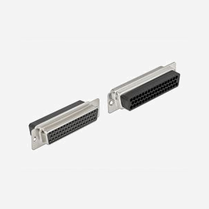 DeLOCK Connecteur D-Sub HD 50 Broches Femelle à Sertir, Métal, Droit, -40°C à 105°C, 67x15.7x12.5mm, Sachet Individuel