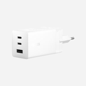ASUS Chargeur Secteur Universel 100W USB-C GaN Blanc (90XB09SN-BPW010) - 2x USB-C, 1x USB 2.0, Power Delivery 3.0, 1.5m