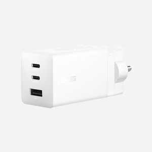ASUS Chargeur Secteur Universel 100W USB-C GaN Blanc (90XB09SN-BPW010) - 2x USB-C, 1x USB 2.0, Power Delivery 3.0, 1.5m - Miniature 2