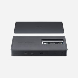 ASUS Master Thunderbolt 5 Dock DC510 - Station d'accueil filaire, Thunderbolt 5, USB 3.2 Gen 1/2, USB Power Delivery 3.1 140W, Ethernet 2.5Gbps, Lecteur SD/MicroSD, SSD M.2 NVMe PCIe 4.0, 8K 144Hz - Miniature 4