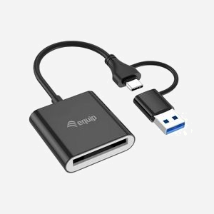 Equip 245461 Lecteur CFexpress 2.0 Type B, USB 3.2 Gen 2 Type-C, 900 Mo/s Lecture/Ecriture, Compatible Windows/macOS/Android, Noir - Miniature 1