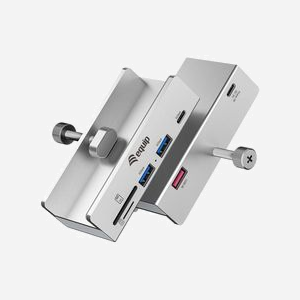 Equip 128968 Hub USB 3.2 Gen 1 Type-A Aluminium, Lecteur Cartes SD/MicroSD, Ports Type-A et Type-C, Alimentation USB 5V, 5000 Mbit/s - Miniature 3