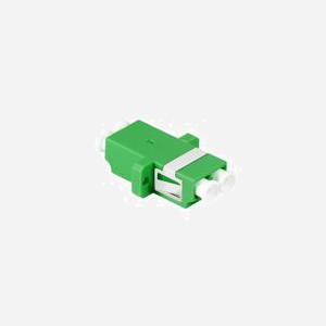 LogiLink FA02LC6 - Adaptateur Fibre Optique LC Duplex Vert - Boîtier Plastique - Dimensions 22x29.2x9.3mm - Lot de 12
