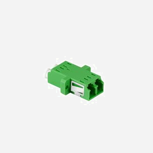 LogiLink FA02LC6 - Adaptateur Fibre Optique LC Duplex Vert - Boîtier Plastique - Dimensions 22x29.2x9.3mm - Lot de 12 - Miniature 2