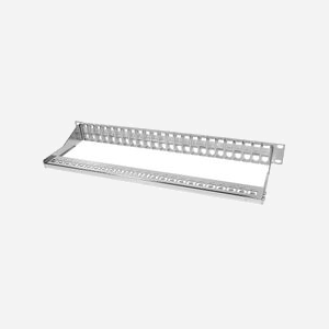 LogiLink NK4046 : Panneau de brassage 48 ports, Gris, Construction Métallique, pour Baies de Branchements Réseau - Miniature 2