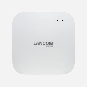 LANCOM LW-700 Blanc - Point d'accès WiFi 6 (802.11ax) 2.4/5GHz, Débit 2882 Mbit/s, 1x Ethernet 2.5 Gbps PoE, WPA3, MU-MIMO, Multi SSID, VLAN, Blanc