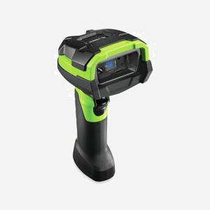 Zebra DS3678-HD Lecteur Code Barre 1D/2D Laser, Portée 100m, Bluetooth 4.0, IP67, Batterie 3100mAh, USB, RS-232, Noir/Vert - Miniature 1