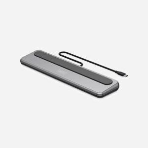 Digitus Station d'accueil USB-C 8K - 2x HDMI, DP 1.4 (8K/30Hz), 4x USB 3.2 (Gen2/Gen1), Gigabit Ethernet, Lecteur SD/MicroSD, USB-C Power Delivery (100W), Compatible Windows/macOS/Linux/ChromeOS