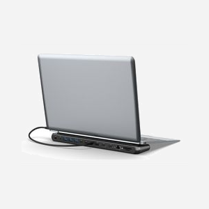 Digitus Station d'accueil USB-C 8K - 2x HDMI, DP 1.4 (8K/30Hz), 4x USB 3.2 (Gen2/Gen1), Gigabit Ethernet, Lecteur SD/MicroSD, USB-C Power Delivery (100W), Compatible Windows/macOS/Linux/ChromeOS - Miniature 2
