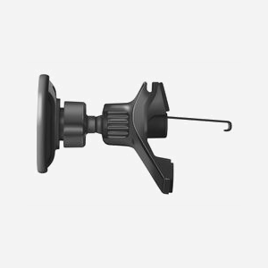 LogiLink AA0167 Support Passif Voiture/Camion pour Smartphone/Mobile (4.7"-6.9") Fixation Magnétique, Rotation H/V, Noir, Gestion Câbles, 90x75x70mm - Miniature 3