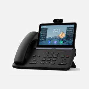 Yealink SIP-T88V Pro : Téléphone IP Android 13, écran tactile 7" 1024x600, WiFi 6, Bluetooth 5.0, Gigabit Ethernet, PoE, caméra 5MP, 16 comptes VoIP - Miniature 3