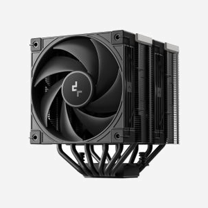 DeepCool AK620 G2 - Refroidisseur d'air CPU Noir, 2 ventilateurs 12cm, PWM, 2200 tr/min, 28.87dB, AM4/AM5/LGA1700, 6 heatpipes, 144x127x159mm - Miniature 2