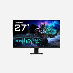 Écran Gaming GIGABYTE GS27Q X 27" QHD (2560x1440) SS-IPS 240Hz 1ms MPRT, 300 cd/m², FreeSync Premium Pro, HDR Ready, HDMI 2.0, DisplayPort 1.4 - Miniature 1