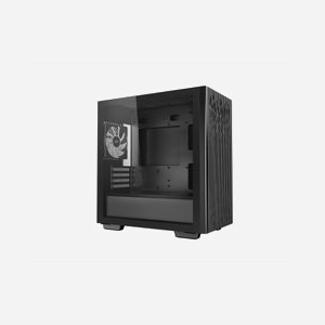 DeepCool MATREXX 40 3FS Micro Tower Noir (DP-MATX-MATREXX40-3FS) Micro ATX/Mini-ITX, 2x120mm avant, 1x120mm arrière, USB 3.2 Gen 1, Acier/ABS/Verre Trempé - Miniature 2