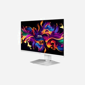 MSI MAG 272QPW QD-OLED X28 : Écran PC Plat 26.5" WQHD (2560x1440) QD-OLED, 0.031ms GTG, 280Hz, DisplayHDR 400 True Black, DCI-P3 99%, Blanc - Miniature 4