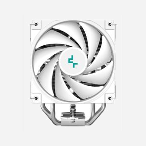 DeepCool AK400 Digital SE WH - Refroidisseur d'air CPU 12cm, Blanc, 500-1850 RPM, 68.99 CFM, 2.19 mmH2O, Sockets LGA 115x/1200/1700/1851 AM4/AM5, Écran intégré - Miniature 3