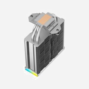 DeepCool AK400 Digital SE WH - Refroidisseur d'air CPU 12cm, Blanc, 500-1850 RPM, 68.99 CFM, 2.19 mmH2O, Sockets LGA 115x/1200/1700/1851 AM4/AM5, Écran intégré - Miniature 5