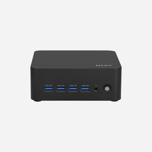 MSI Cubi Z AI 8M - Barebone PC 0.9L AMD Ryzen 9 8945HS, 2x SO-DIMM DDR5, SSD M.2, Wi-Fi 6E, 2x LAN RJ45, 2x HDMI 2.1, USB 3.2 Gen 2/USB4, VESA - Miniature 2
