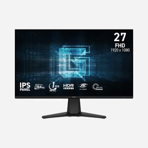 MSI G275L-E14 Écran PC 27" Full HD LED IPS 1920x1080 144Hz 1ms MPRT, HDMI 2.0/DisplayPort 1.2a, Angles de vision 178°, Noir, VESA 100x100
